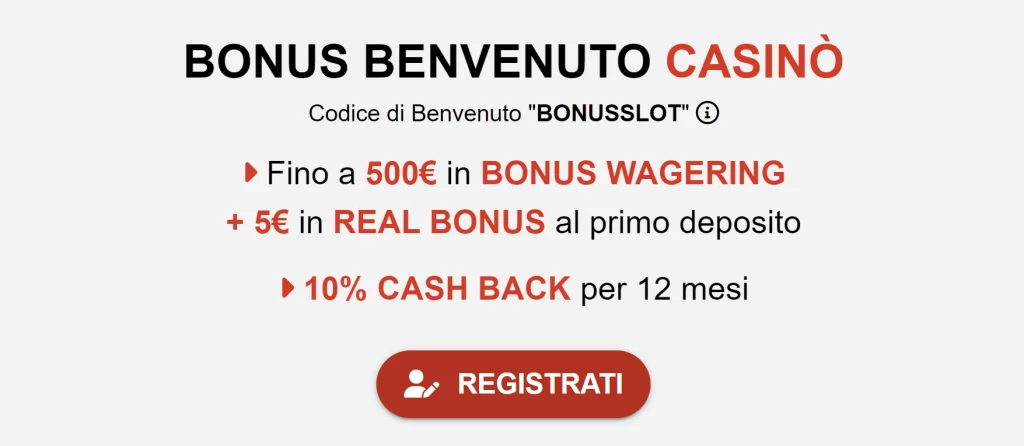 Fastbet Casino Bonus di Benvenuto